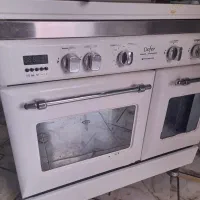 اجاق گازفردار ۵شعله دیجیتالی ودارای دوفرمجزا