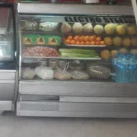 بارسفت کن بستنی و یخچال شیشه خم