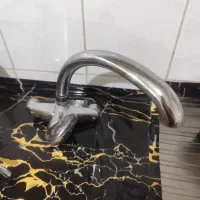 شیر آب ظرفشور.  اهرمی