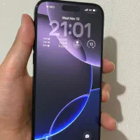 آیفون ۱۶پرمکس ۲۵۶تک سیم مشکی|موبایل|تهران, لاله زار|دیوار