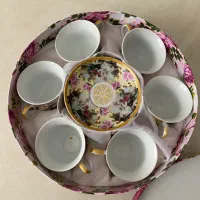 ست فنجان و نعلبکی طرح رومئو و ژولیت