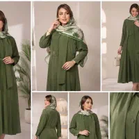 مانتو ساتن امریکایی. درحدنو.قیمت مناسب