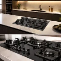 گاز شیشه ای چدن مربع سکوریت نشکن