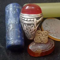 انگشتر کلکسیونی نقره قلم