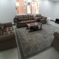 مبل هفت نفره و میز و عسلی