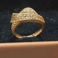 طلا زیبا وانگشتر