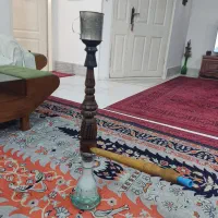 قلیان چپقی چوبی گردو