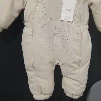 کاپشن سرهمی نوزادی نو استفاده نشده مناسب سیسمونی