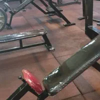 ست کامل دستگاه بدنسازی به همراه صفحه و دمبل|تجهیزات ورزشی|بوشهر, |دیوار