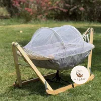 گهواره ننو چوبی سنتی  مدل G3 - ضد حساسیت