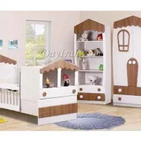 سرویس خواب کودک و نوجوان طرح کلبه