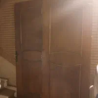 درب دو لنگه چوبی|مصالح و تجهیزات ساختمان|قم, دورشهر|دیوار