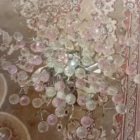 لوستر  سقفی دو عد|لوستر و چراغ آویز|باغستان, |دیوار
