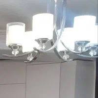 لوستر شش شاخه و دیوارکوب