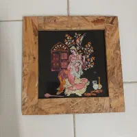تابلو سه تیکه تابلو خاتم کاری جاکلیدی قاب عکس خالی|تابلو، نقاشی، عکس|تهران, هلال احمر|دیوار