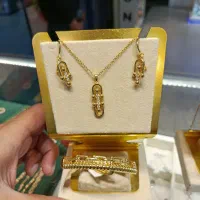 ست تیفانی آبکاری طلا