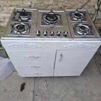 اجاق گاز کابینتی ام دی اف صفحه استیل