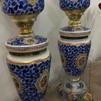 چراغ لاله نفتی قدیمی عتیقه