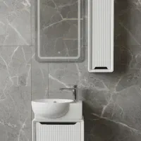 فول ست روشویی کابینتی سفید لوکس