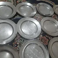 بشقاب استیل، پلو و خورشت و میوه خوری، تک و عمده