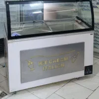 ایستاده تاپینگ رانی  یخچال صندوقی بستنی