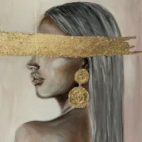 تابلو مدرن بانو|تابلو، نقاشی، عکس|تهران, نیلوفر|دیوار