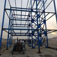 جوشکاری اسکلت در شاندیز