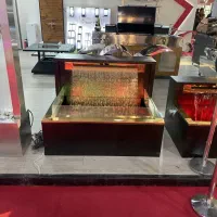 انواع نازل استیل پرده ایی بارانی شیشه ایی و استخری|مصالح و تجهیزات ساختمان|یزد, |دیوار