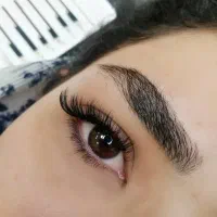 مدل اکستنشن مژه فقط هزینه مواد گرفته میشه