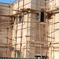 اسکلیت بنایی نصب سنگ نما کاشی سرامیک استخر سازی