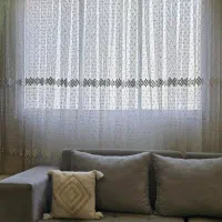 پرده سالن حریر ترک