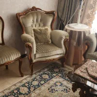 مبل سلطنتی و میز نهار خوری ۸ نفره بسیار تمیز|مبلمان خانگی و میز عسلی|فردیس, فردیس|دیوار