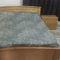 تخت خواب دونفره و پاتختی|تخت و سرویس خواب|تهران, قصر فیروزه ۲|دیوار