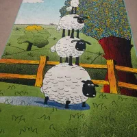 گلیم فرش اتاق کودک