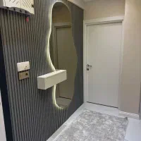 آینه دیواری و زمینی با پایه و بی پایه کد ۷۷۷۷