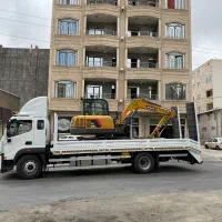 اجاره مینی بیل همراه پیکور مینی لودر همراه لیفتراک|خدمات حمل و نقل|اردبیل, |دیوار