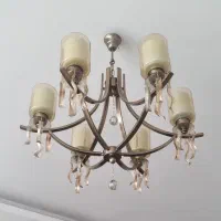 لوستر نو لاکچری مناسب جهزیه|لوستر و چراغ آویز|مشهد, آبکوه|دیوار