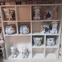 ظروف گل آبی خاص و کمیاب|ظروف سرو و پذیرایی|گنبد کاووس, |دیوار