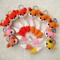 عنواع عروسک دست بافت|صنایع دستی و سایر لوازم تزئینی|قرچک, شهرک طلائیه|دیوار