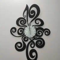 ساعت دیواری فانتزی فلزی برند لوتوس|ساعت دیواری و تزئینی|حمیدیا, |دیوار