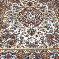 تک قالیچه خطیبی تبریز گل ابریشم(فرش خیام)|فرش|کرج, کوی امامیه|دیوار