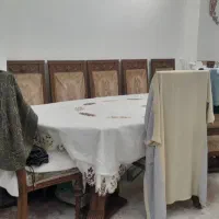 میز نهار خوری ۸ نفره چوب گردو