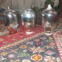 3عدد شیشه فلاسک ژاپنی سالم