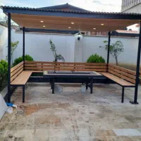 الاجیق جوشکاری آردواز سردر شیروانی حفاظ سایبان