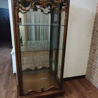 ویترین چهار طبقه چوب راش|بوفه، ویترین، کنسول|شاهین‌شهر, نظامی|دیوار