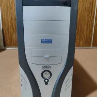 کیس گرین ۲هسته رم ۸ ddr3 هارد ۵۰۰ گرافیک ۱