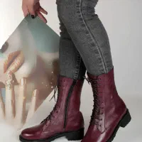 نیم بوت چرم گاوی|کیف، کفش، کمربند|بیرجند, |دیوار