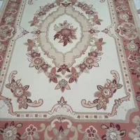 گلیم فرش 9 متری گل برجسته