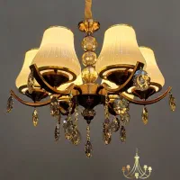 لوستر وِلیا / کلاسیک مدرن/ جلوهای گرم و چشمنواز|لوستر و چراغ آویز|شهریار, شهریار|دیوار