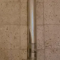 لوله بخاری و زانو